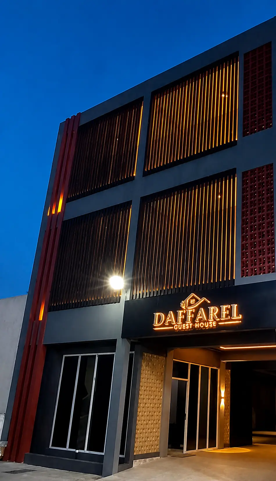 Suasana hangat di Daffarel Guest House